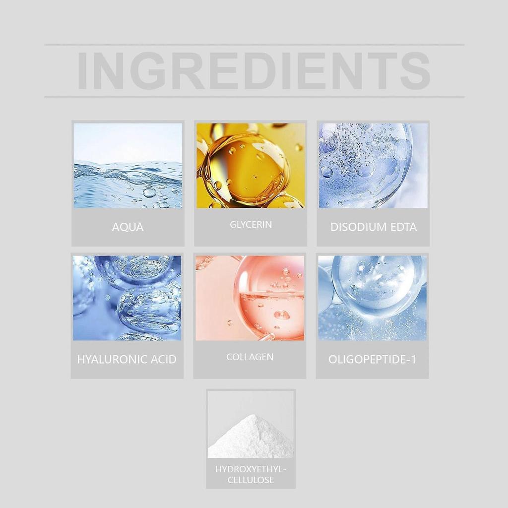 Limited time!!Eelhoe Hyaluronic Acid Facial Set Gently Hydrates And Nourishes The Skin, Roller Cleanses Acne And Blackheads