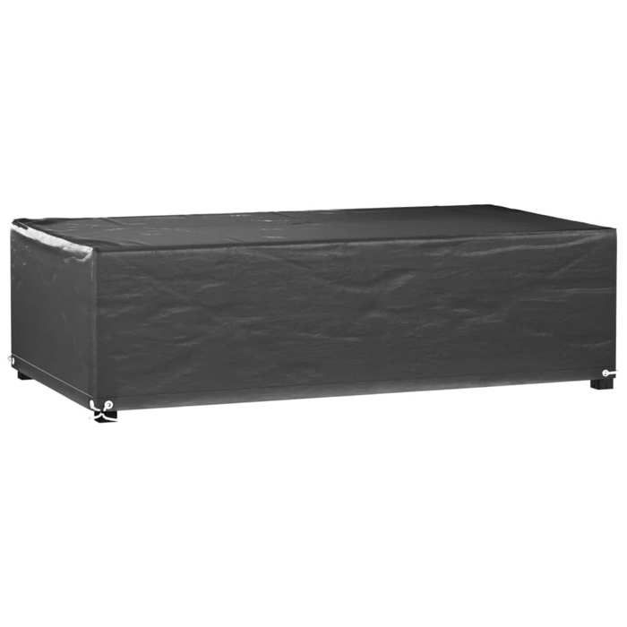 VidaXL Garden Furniture Covers 2pcs 8 Eyelets 125x70x35cm Rectangular 3155340
