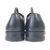 70s-80s Vintage Felt Tongue Leather U-tip McKay Construction 9 26.5-27.0 Black Maker Unknown Business Dress shoes(USED)