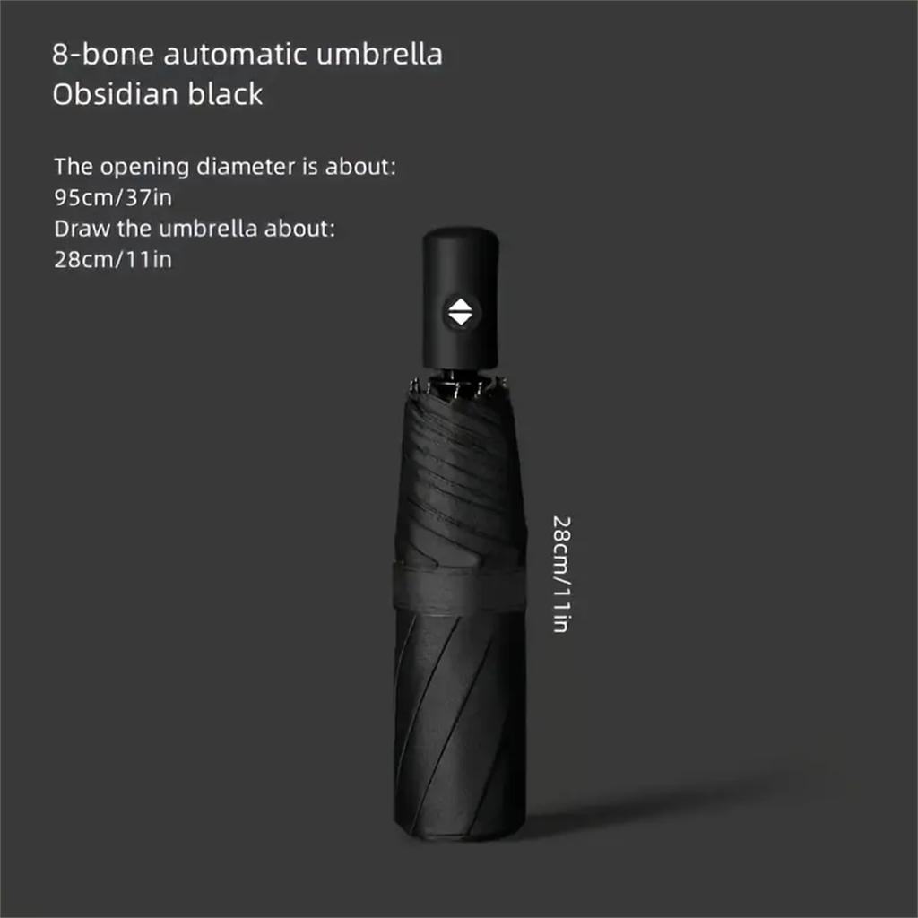 Umbrella Fully Automatic Thickened Enlarged Reinforced Folding Umbrella Sun and Rainproof Sunshade Umbrella for Women Sunscreen