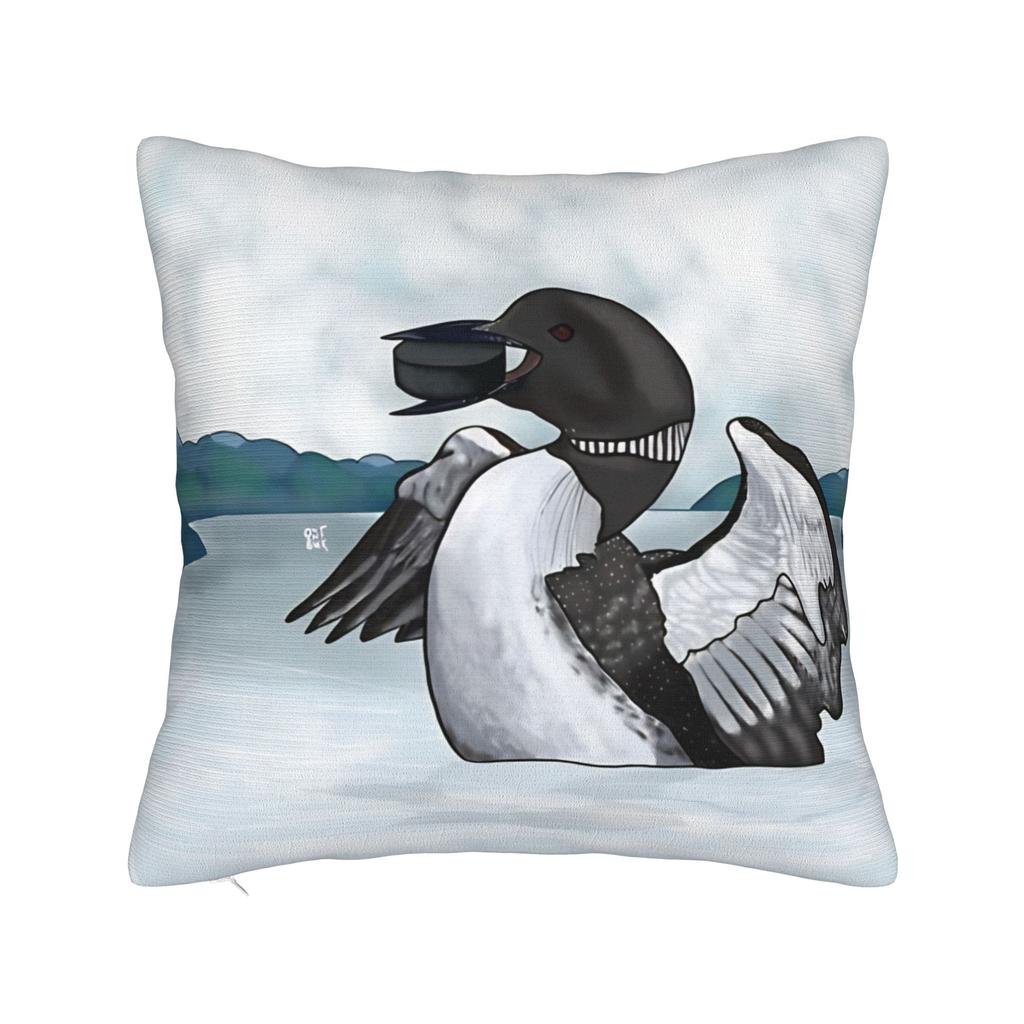 Minnesota Common Loon State, Heart, Home State Heated Rivalry Pillowcase Cushion Cover Throw Pillow Case Cover Seater 40X40Cm