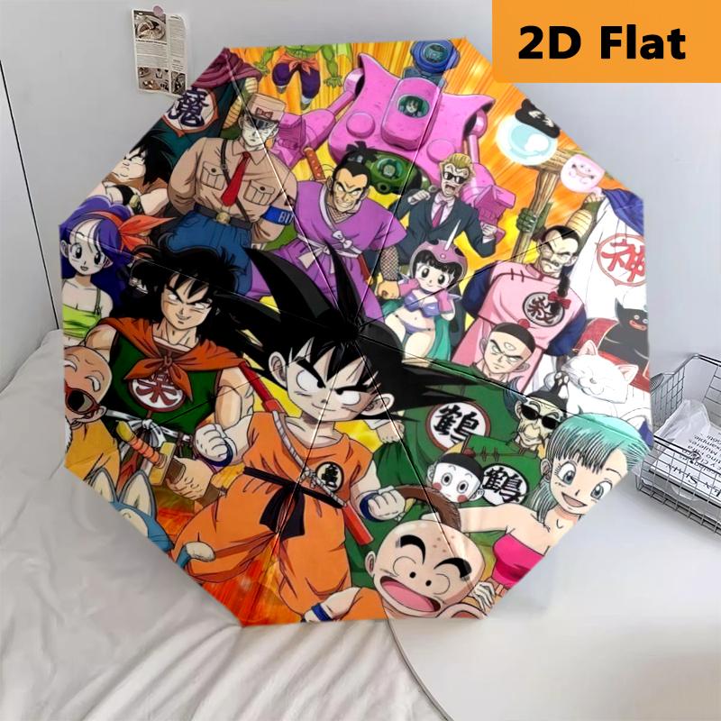 1pc Dragon Ball umbrella Portable 8-rib structure suitable for all seasons, home, travel, outdoor umbrella