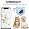 For Airtag Cat Collar Holder Small Air Tag Cat Collar Holder Silicone Case Cover for Cat Dog Pet Collar Harness Loop Supplies