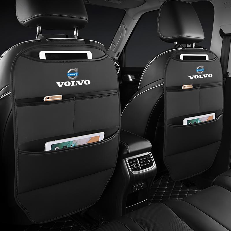 Car Seat Organizer Multifunctional Car Back Multi Pocket Storage Bag For Volvo Xc60 Xc90 V40 V60 S60 V50 V90 S80 C40 XC40 V70