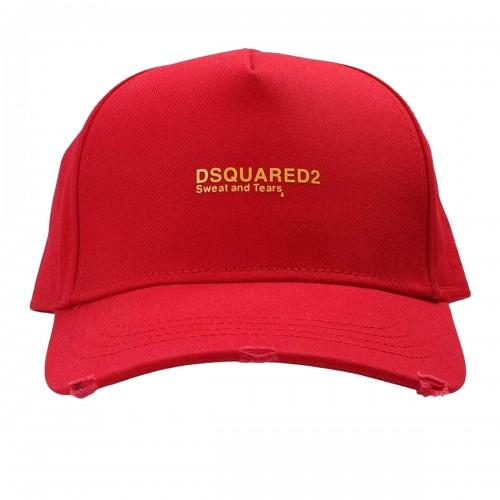 Dsquared2 Sweat And Tears Logo Baseball Cap