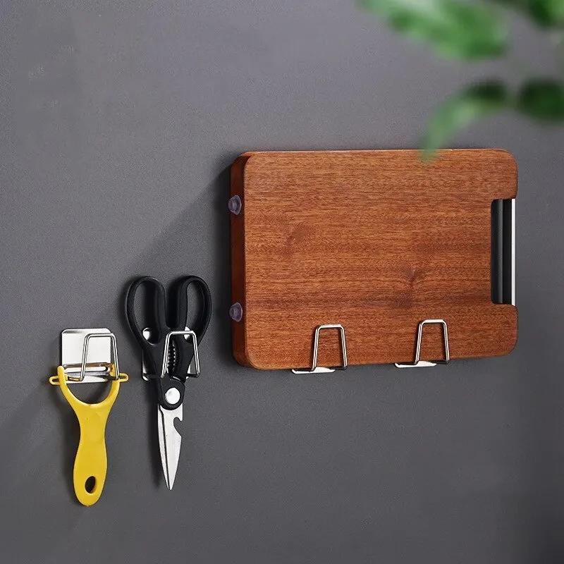 1PC Stainless Steel Sponge Holder Rack for Sink Wall Mount Storage Organizer Keeps Sponge Scrubber Dry with Suction Cup