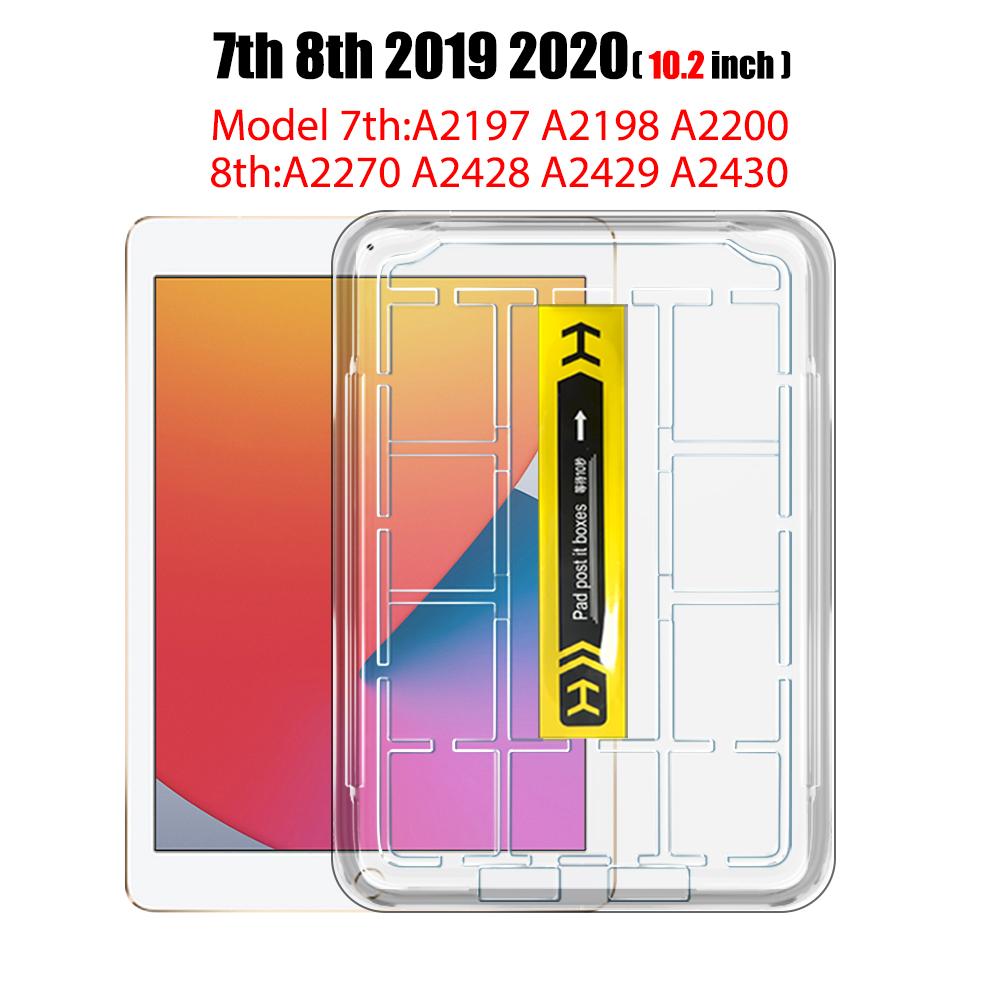 Easy Install Tempered Glass Screen Protector for Ipad A16 11th Generation 10th 9th 8th 7th 6th 5th 10.2 9.7 Film
