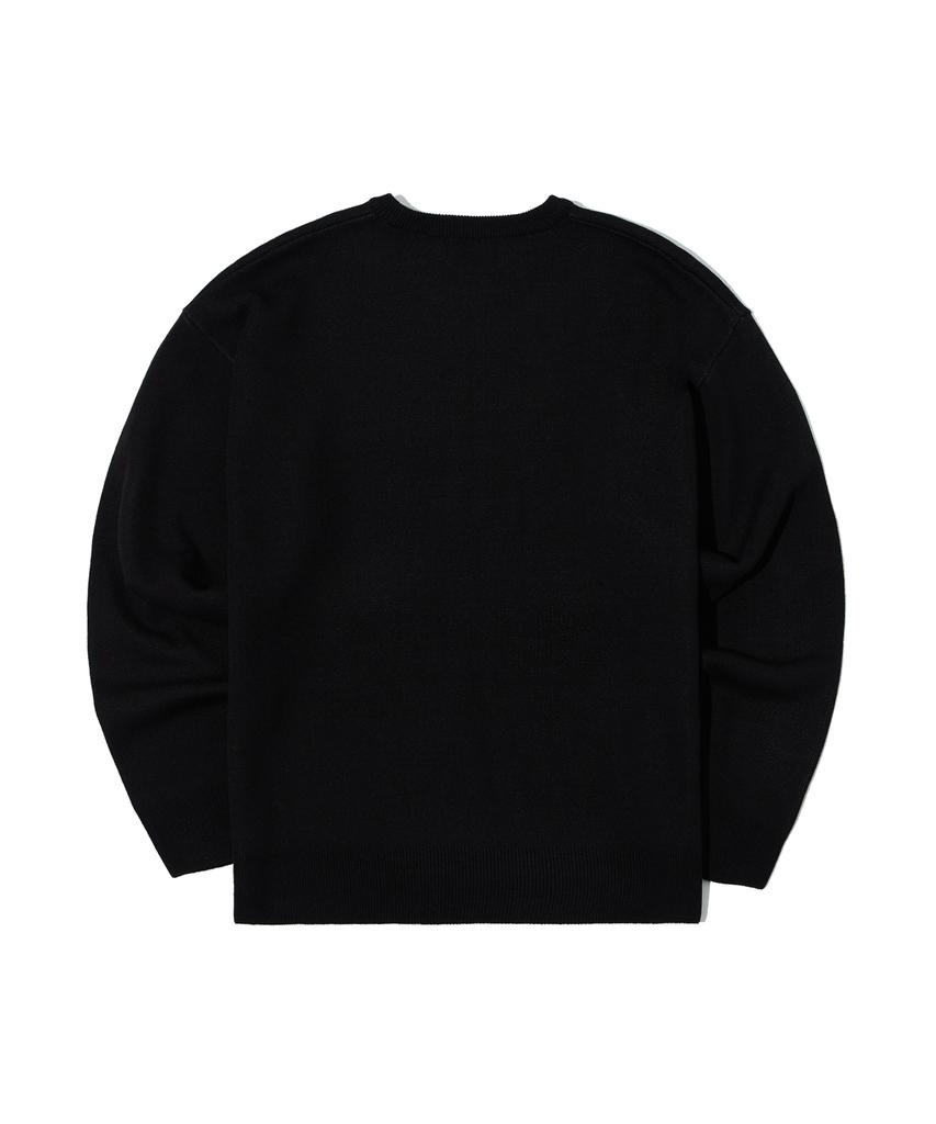 CRITIC Wormhole Noise Knit Black