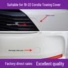 Toyota Corolla Trailer Tow Hook Cover (2019-2025) - Bumper Towing Hole Cover