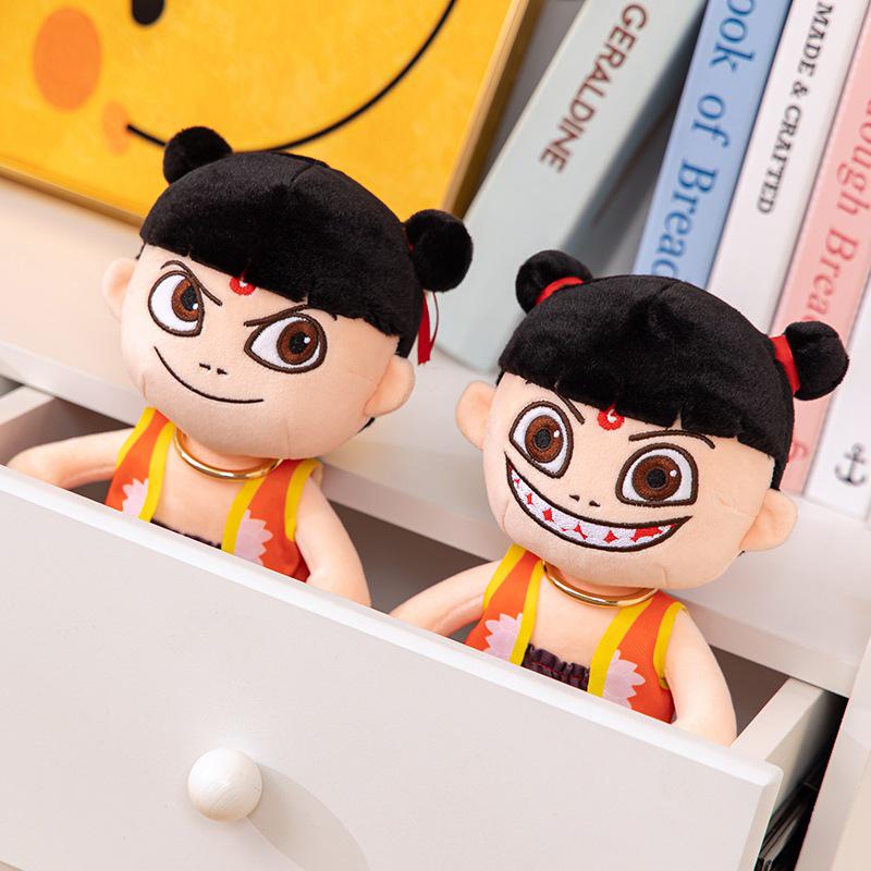 Nezha 2 Movie Plush Doll – Cute Nezha & Ao Bing Trendy Toy Gift for Friends