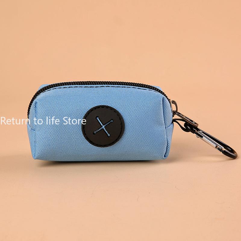 1Pcs Portable Dog Poop Bag Dispenser Hangingable Dog Poop Bag Holder Poo Bags Dispenser for Dogs Walking Garbage Bags Dispensers