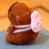 Capybara Keychain Bagpack Pendant Hanging Ornament Capibala Ornament Car Accessories Gift for Kids Guests Baby Shower Gifts