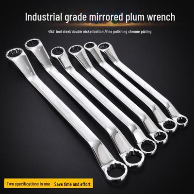 Pflaumenblüten Doppelendiger Auto-Reparaturschlüssel und Steckschlüsselwerkzeug