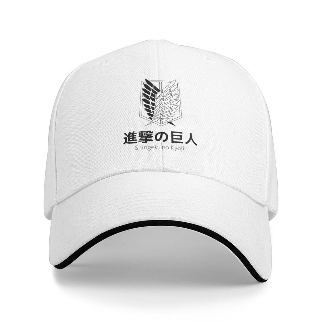 Unisex Baseballkappen Attack on Titan Anime Logo Outdoor Streetwear Sommer Sport Baseballkappen Hip Hop Kappe Casquette Hüte