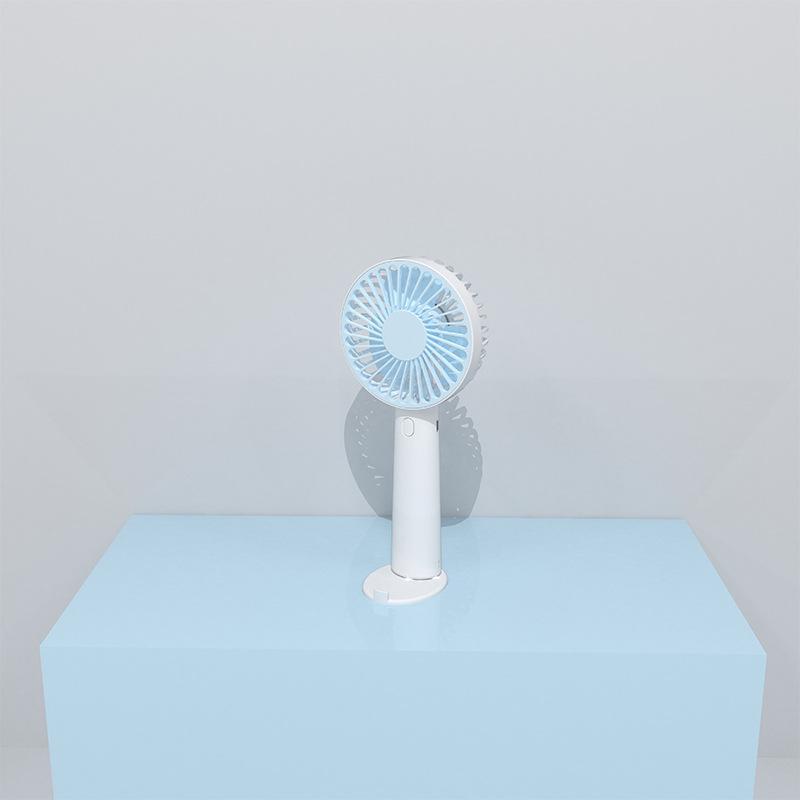 Compact USB Rechargeable Handheld Fan - Ideal for Dorms, Desktops, and Gifts