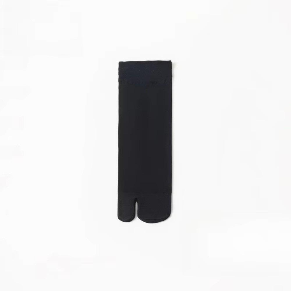 Sexy Toe Socks Breathable Compression Socks Fashion Mid Tube Socks Summer чёрный