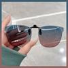 Rimless Polarized Clip-on Prescription Sunglasses: Fashionable Outdoor & Night Vision