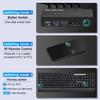 8K60Hz 4K120Hz HDMI USB 3.0 KVM Switch 2 Port Dual Monitor Extended Display KVM Switcher