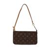 [Pre-Owned] Classic Monogram Canvas With Leather Trim Shoulder Bag - Very Good #PDWGCV