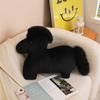 Ins Creative Cute A Black Horse Doll Children'S Plush Toy Pony Doll Sofa Throw Pillow