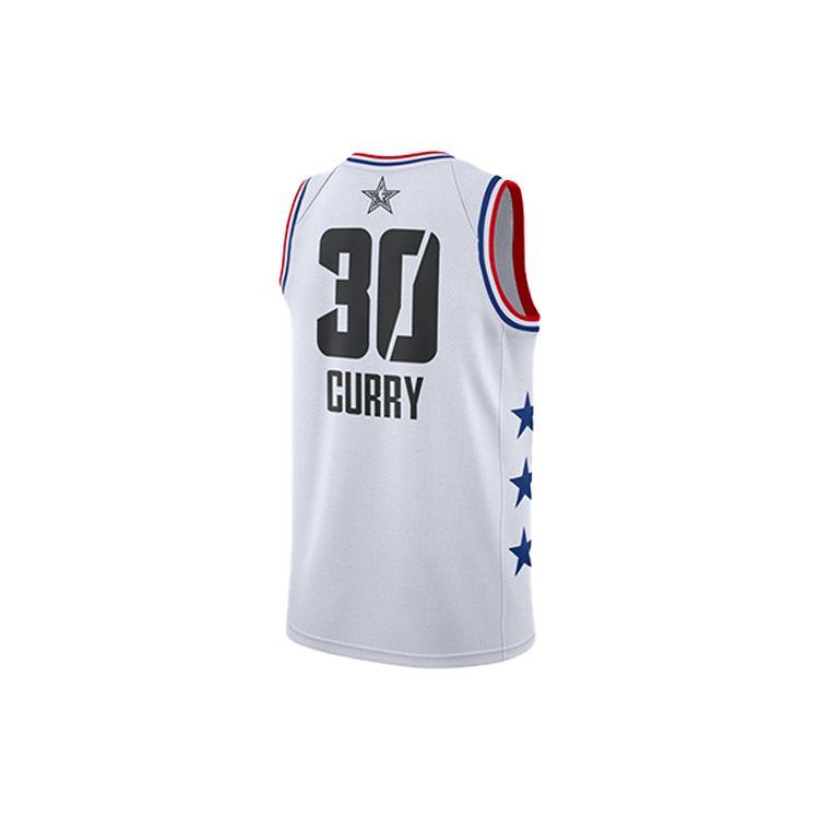 Jordan NBA All-Star SW Fan Edition Retro Basketball Jersey Men Tops White AQ7297-101