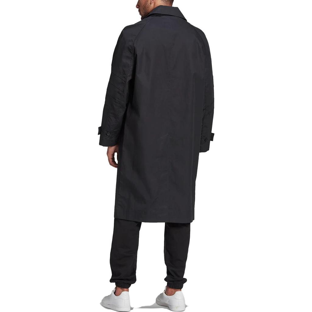 adidas Manteau Trench Version Bleue Veste Noir Homme Streetwear HD4791