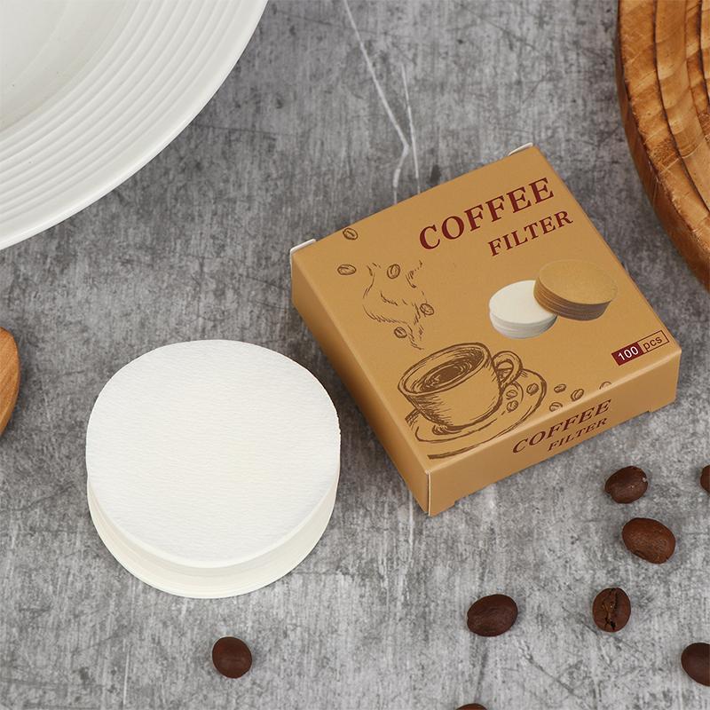 100Pcs Coffee Filter Paper Espresso Paper Filters 54/56/60/62/64/68Mm Puck Screen For Portafilter Machine Tools