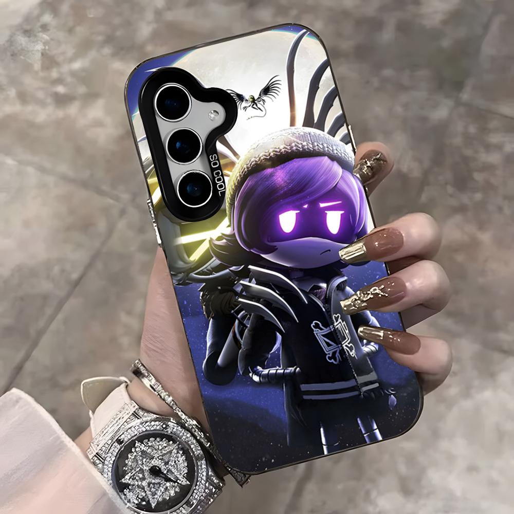 

Murder Drones Phone Case For Samsung S25 Ultra S23 S22 S21 S20 Ultra Plus S24 Fe A54 A55 Color Silver Cover Samsung S23 Plus
