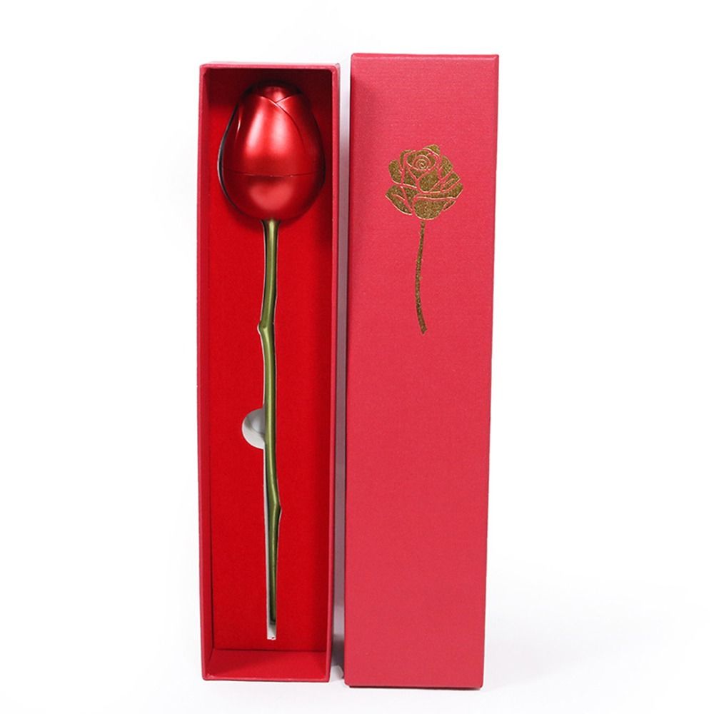 Portable Jewelry Storage Box Flower Shaped Jewelry Display Case Valentine's Day Gifts