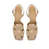 Fashion 2024 Fall new fashion comfortable women's high heels casual open toe sandals