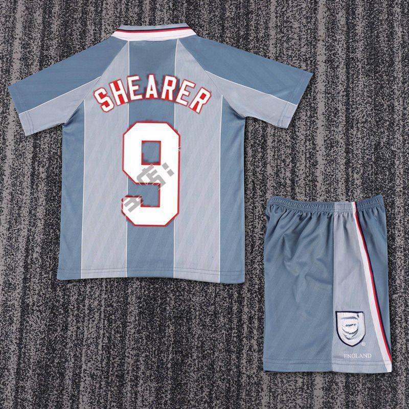 Vintage National Team Retro Football Jerseys Kids Classic Sports Training Shirts