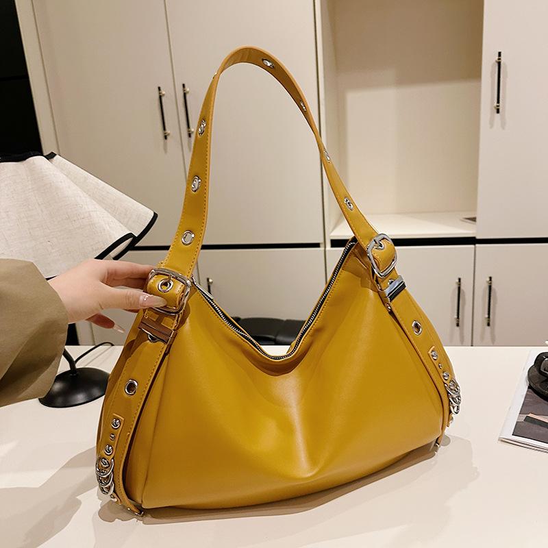 Women's bag 2025 new fashion simple fashion large capacity shoulder bag portable oblique span tote bag