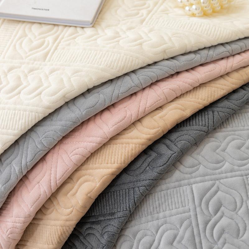 New Thick Plush Sofa Cushion Autumn and Winter Warm Cushion Cover Modern Simple Anti-slip Sofa Cover Pillow Cover