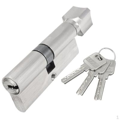 Key Cylinder Door Lock High Security with Your Thumb Rotate