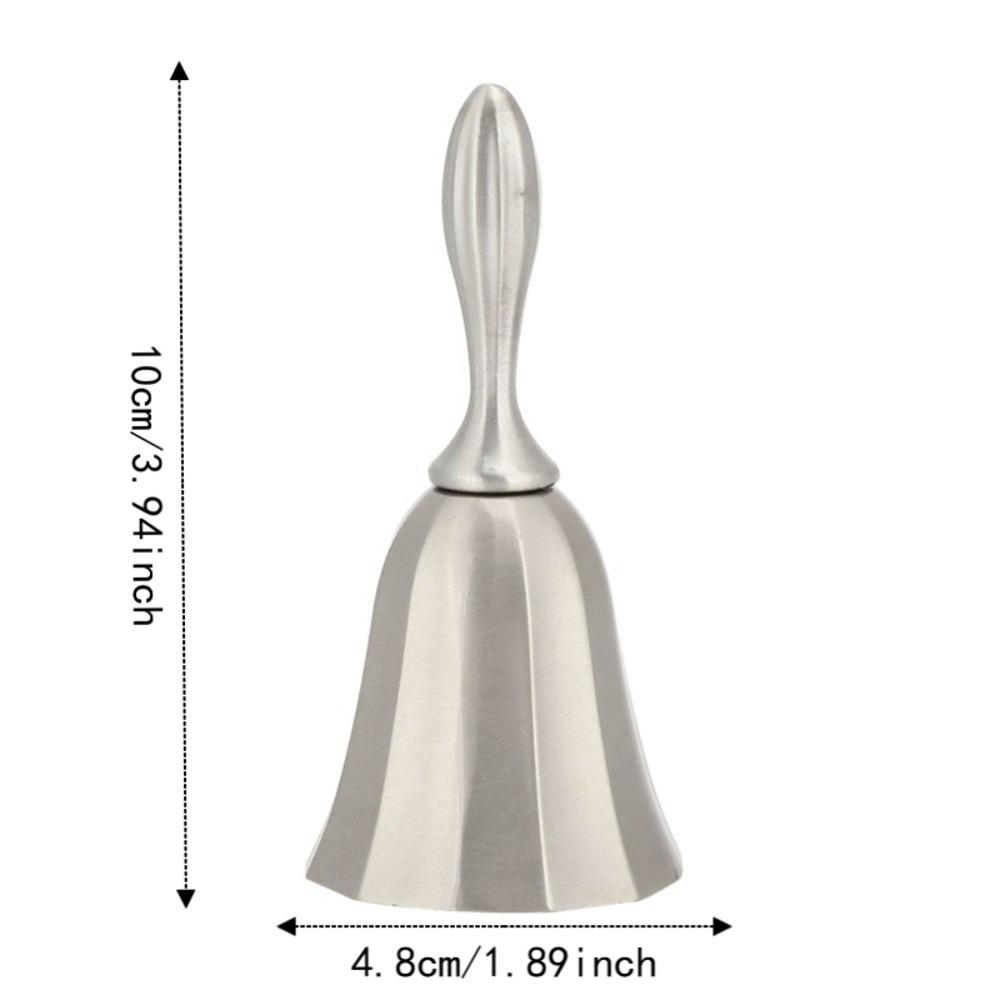 Antique Finish Dinner Bell Tin Wedding Bell Handbells Service Bell For Wedding