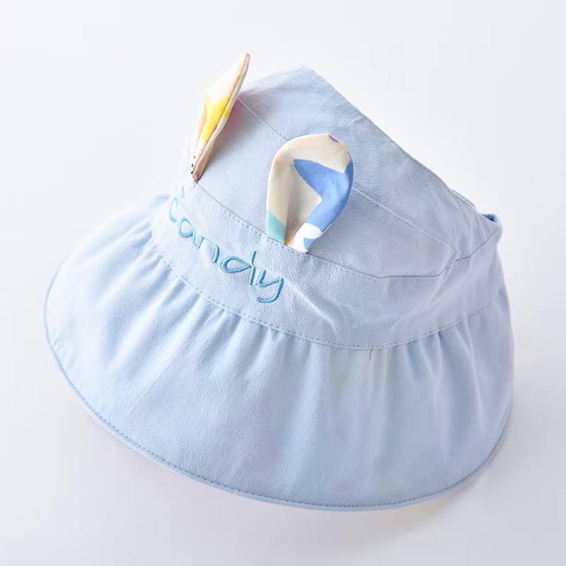 Kids' Summer Wide Brim UV Protection Reversible Sun Hat