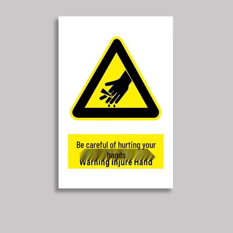 Factory Safety Warning Sign
