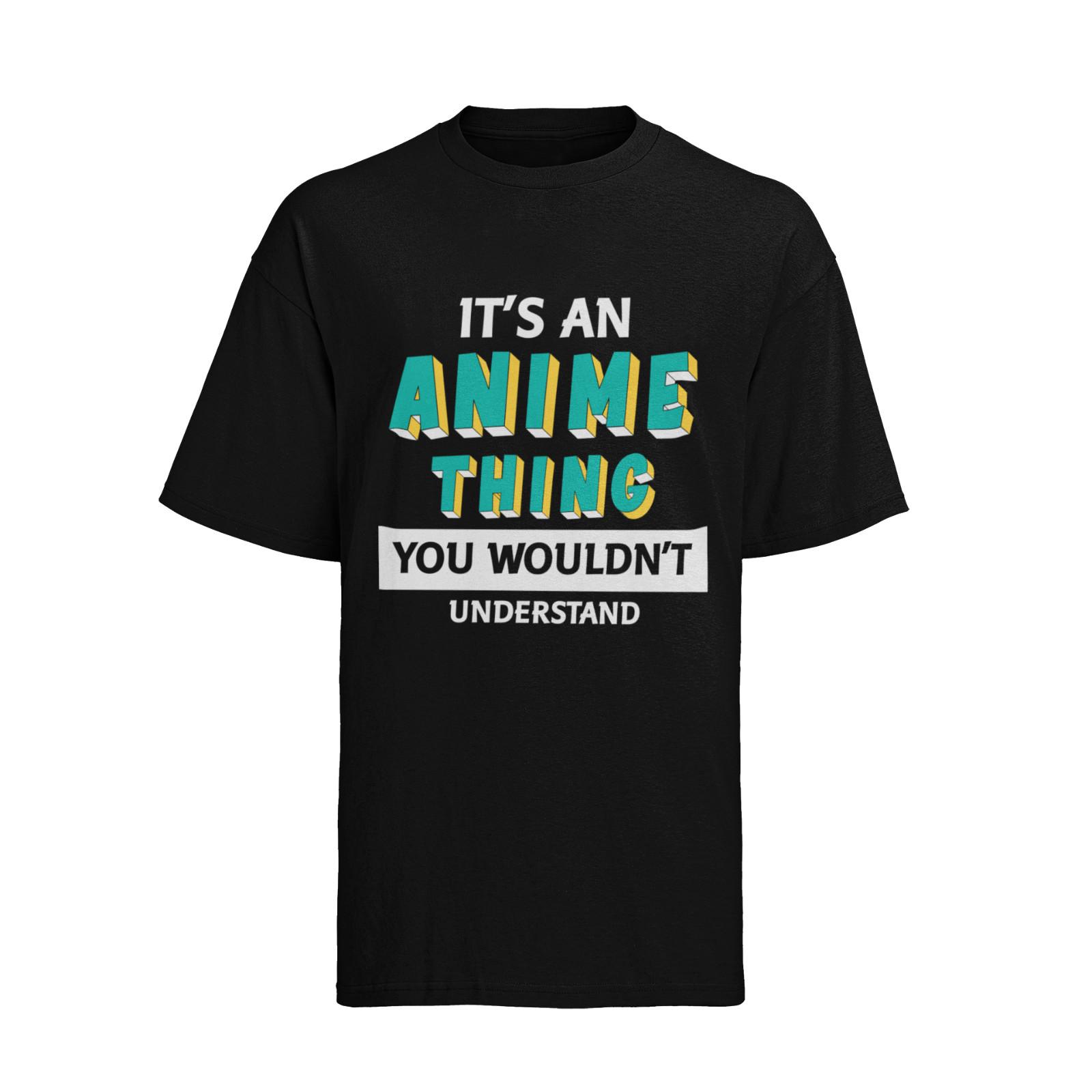 

Its-Anime-Thing-You-Aint-Understand Косплей Женская Оверсайз Рубашка 100% Хлопок S