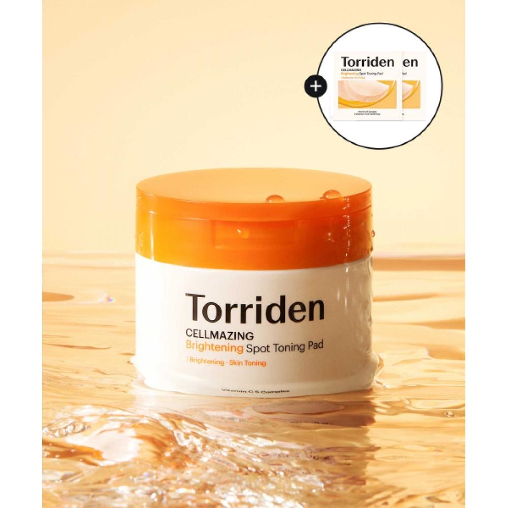 Torriden Cellmaging Vita C Brightening Trail Toning Pad 70 Sheets  + Vita Pad 2 Sheets  2 Sheets NONE