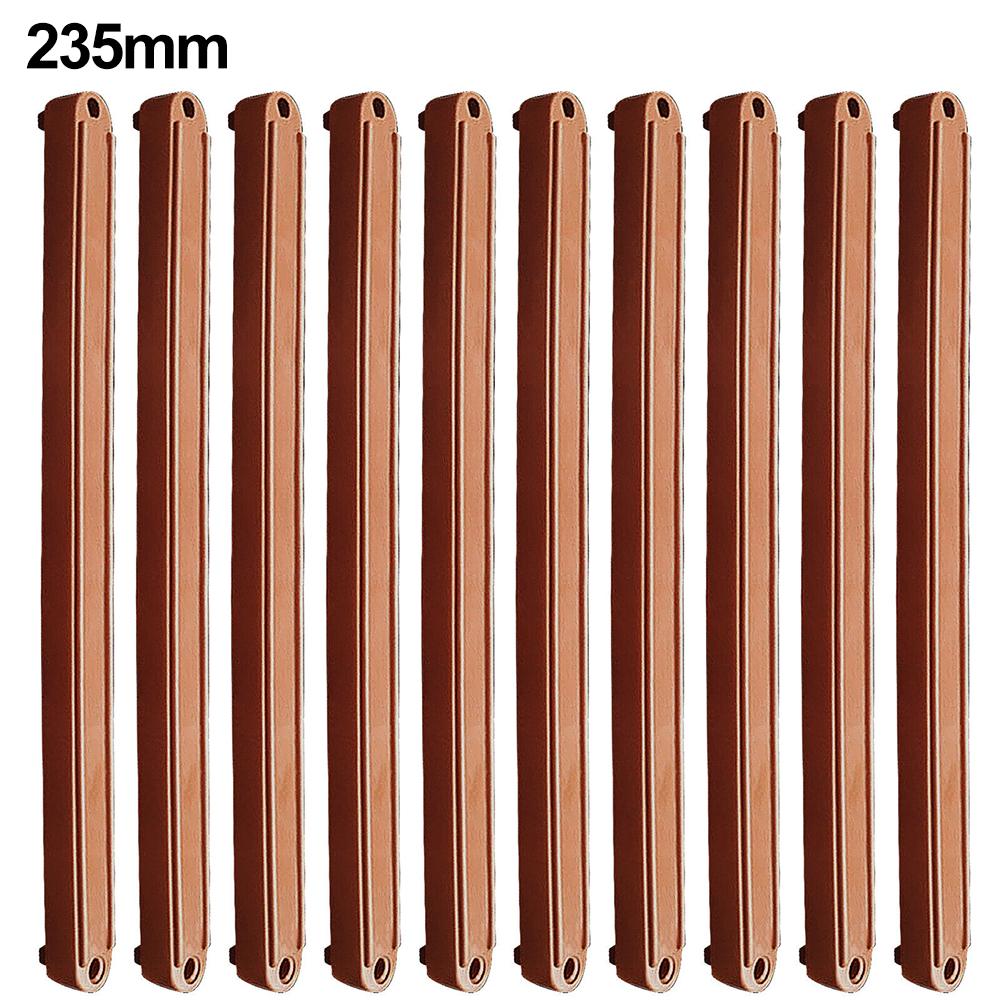 10Pcs Draw Rail Plastic Drawer Slides 180/235/298mm Draw Runners Replacement Drawer Runners Wardrobe Guide Rail
