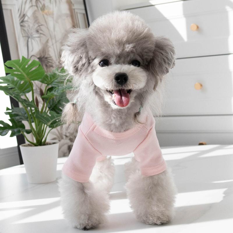 Cotton Dog Pajamas Jumpsuit Boy Girl Dog Clothes Poodle Schnauzer Pomeranian Bichon YorkieSmall Dog Clothing Pet Apparel Winter