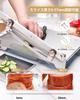 Moongiantgo Manuell Gefrorenes Fleisch Fleisch Edelstahl Zwei 24cm Einstellbare Scheibendicke von bis Gefrorenes Fleisch Quantitativ Gefrorenes Fleisch Gepresstes Knochenfleisch Fleisch