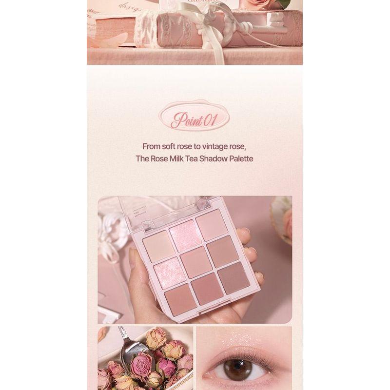 dasique - Shadow Palette Rose Milk Tea Collection