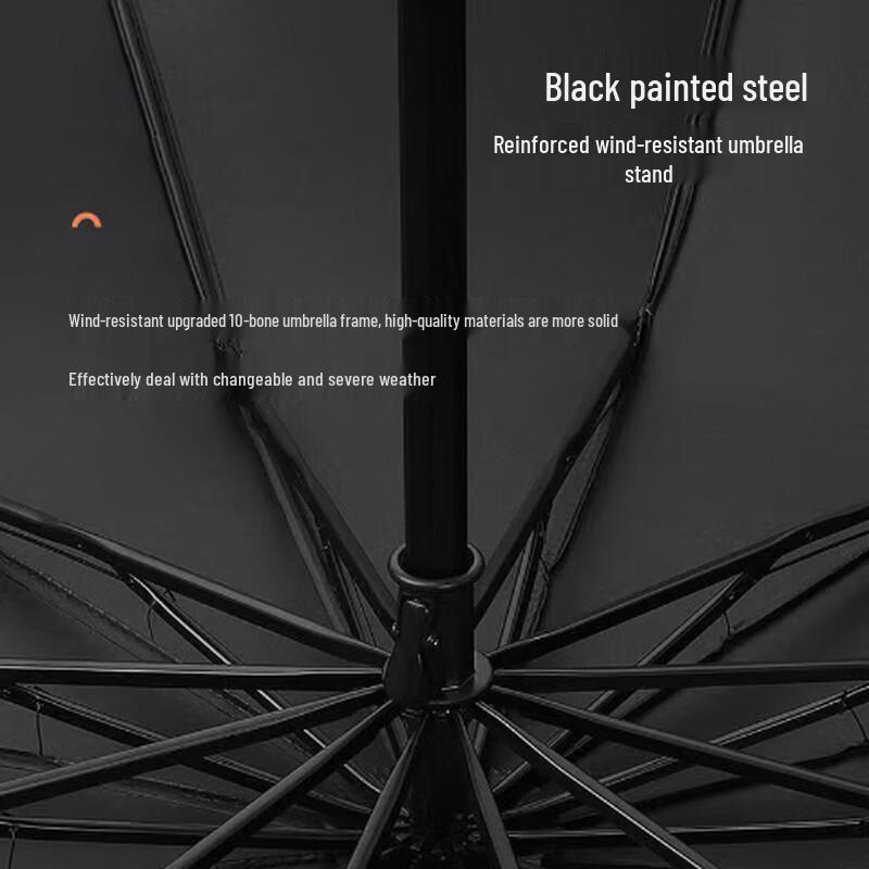 Ou Jie Wang 10-Rib Dual-Use Folding Umbrella