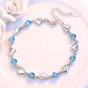 High Quality Retro Heart Bracelet Wedding Shaped Cubic Zirconia