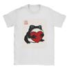 Harajuku T Shirt Summer Grumpy Frog Japanese Valentine's Day Fashion T Shirts 100% Cotton Tee Shirt for Man Short Sleeve Clothes