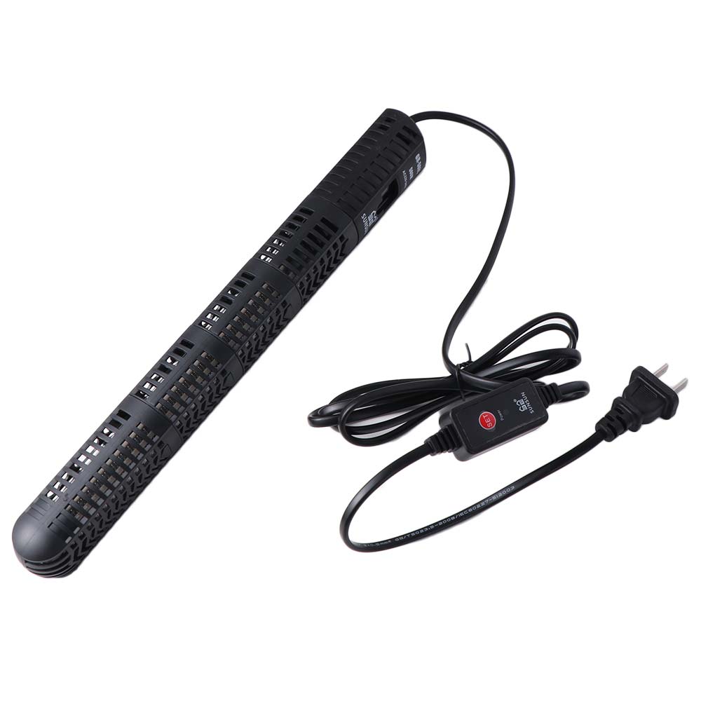 Haste de aquecimento de água digital com display LCD de 50-500 W para lagarto/tartaruga