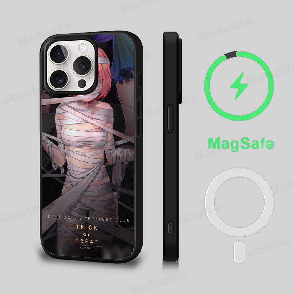 D-Doki-Dokies Phone Case Magnetic Case For iPhone 18 16 14 13 12 11 15 Pro Max Plus For Magsafe Wireless Charge Cover