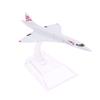 16Cm British Concorde Model Replica Metal Aircraft Model Scale Aviation Collectible Diecast Miniature Ornament Souvenir Toys