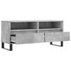 Vidaxl Szafka Pod Tv, Szarość Betonu, 100X34,5X44,5 Cm